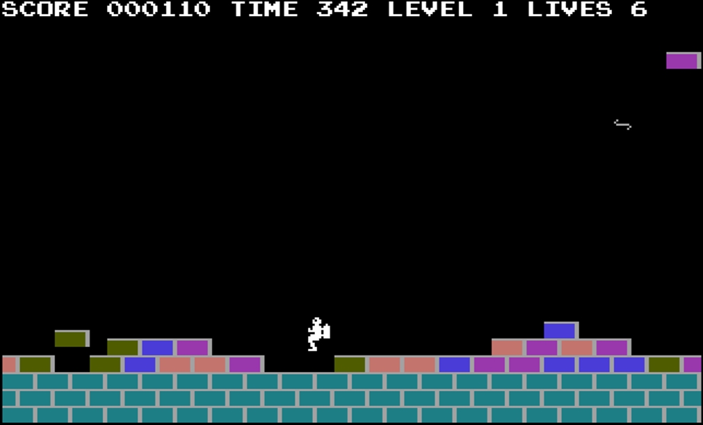 Jetbrix - Commodore 16 game screenshot (1986) by Gremlin Graphics